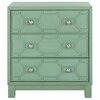 Safavieh Izumi 3 Drawer Chest, Turquoise CHS9201A